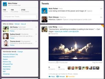 Twitter redesign