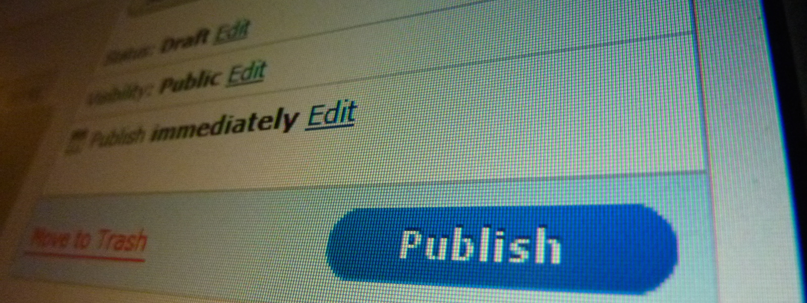 Publish law blog social mobile